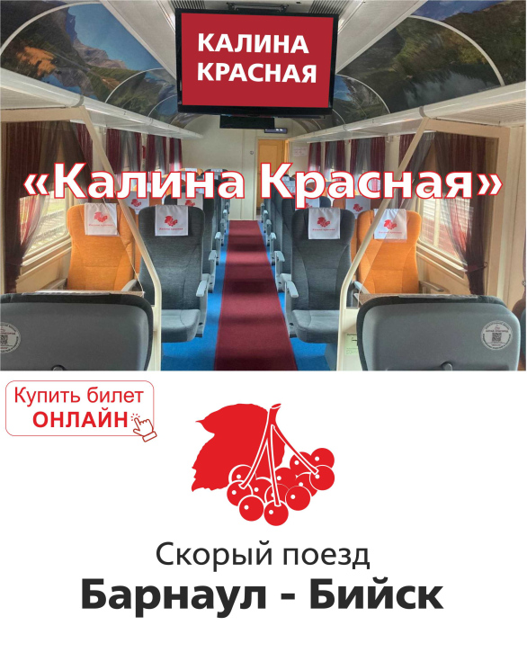 Скорый поезд Калина красная
